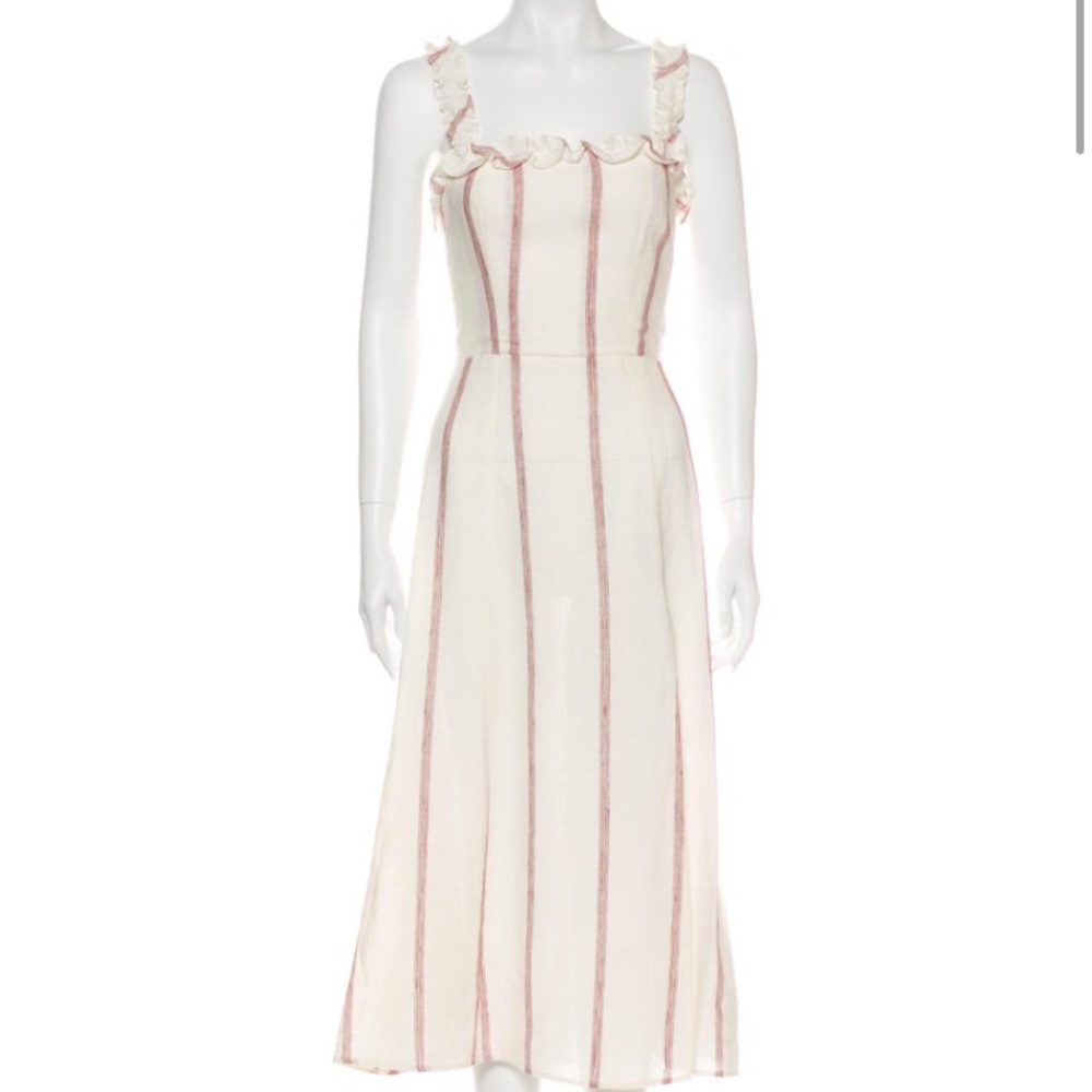 Reformation linen dress size 0